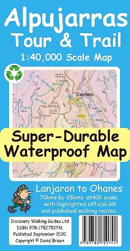 Alpujarras Tour and Trail Map cover