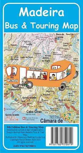 Madeira Bus and Touring Map cover