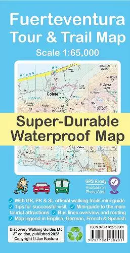 Fuerteventura Tour & Trail Map (3rd edition) cover