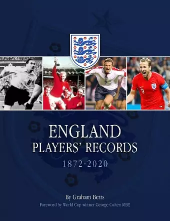 England Players' Records 1872 - 2020 Limited Edition cover