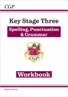 KS3 Spelling, Punctuation & Grammar Workbook (with answers) cover