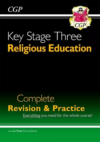 KS3 Religious Education Complete Revision & Practice (with Online Edition) cover
