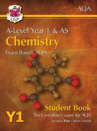 A-Level Chemistry for AQA: Year 1 & AS Student Book with Online Edition cover