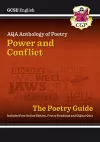 GCSE English AQA Poetry Guide - Power & Conflict Anthology inc. Online Edition, Audio & Quizzes packaging