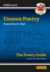 GCSE English AQA Unseen Poetry Guide - Book 1 includes Online Edition cover