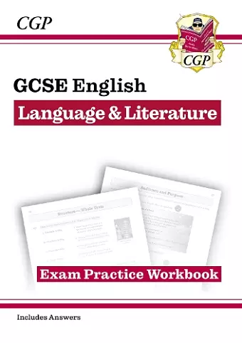GCSE English Language & Literature Exam Practice Workbook (includes Answers) cover