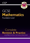 GCSE Maths Complete Revision & Practice: Foundation inc Online Ed, Videos & Quizzes packaging