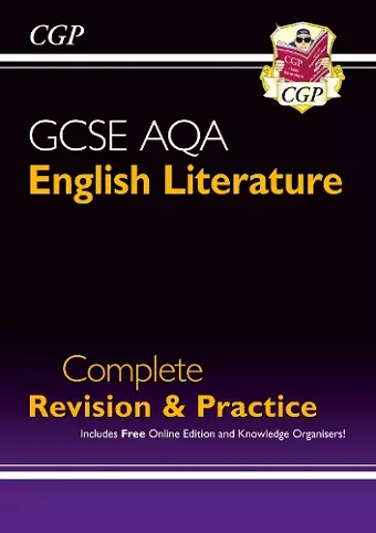 GCSE English Literature AQA Complete Revision & Practice - includes Online Edition cover