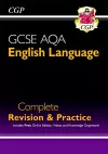 GCSE English Language AQA Complete Revision & Practice - includes Online Edition and Videos packaging