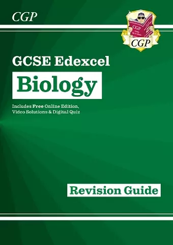 GCSE Biology Edexcel Revision Guide includes Online Edition, Videos & Quizzes cover