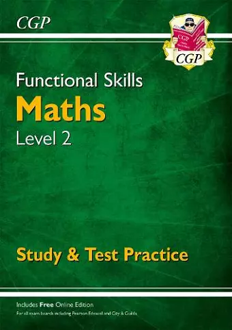 Functional Skills Maths Level 2 - Study & Test Practice cover