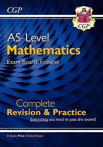 AS-Level Maths Edexcel Complete Revision & Practice (with Online Edition) cover