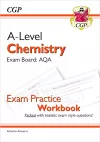 A-Level Chemistry: AQA Year 1 & 2 Exam Practice Workbook - includes Answers cover