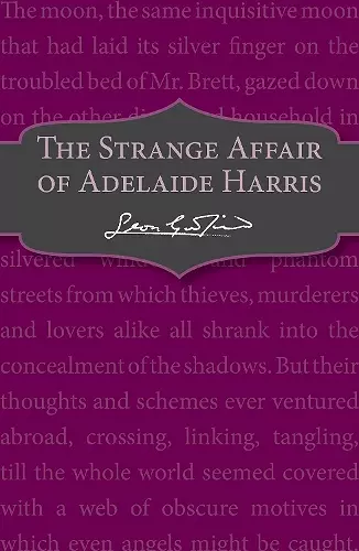 The Strange Affair of Adelaide Harris cover