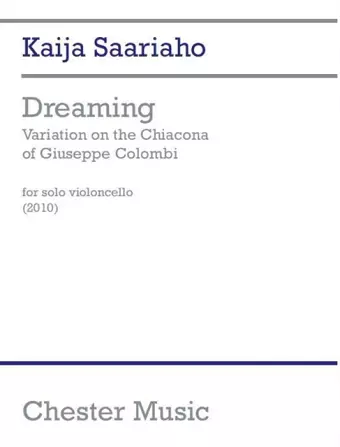 Dreaming - Variation On The Chiacona Of Colombi cover