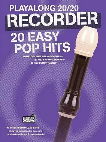 Playalong 20/20 Recorder cover