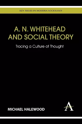 A. N. Whitehead and Social Theory cover