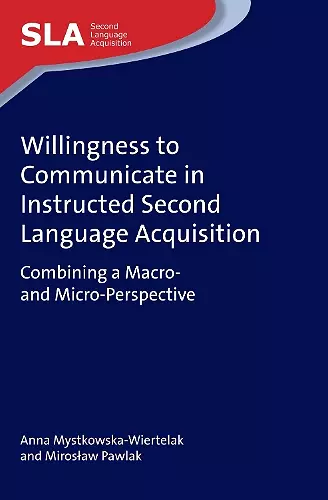 Willingness to Communicate in Instructed Second Language Acquisition cover