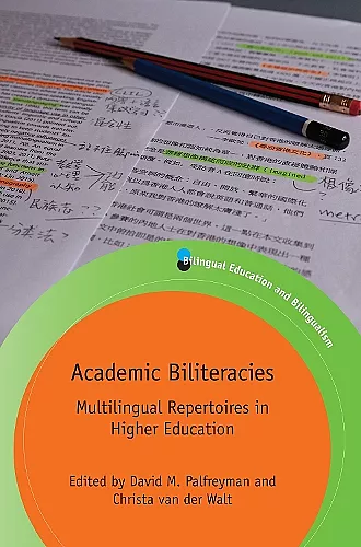 Academic Biliteracies cover