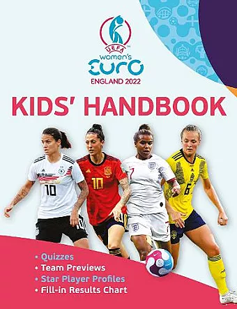 UEFA Women's EURO 2022 Kids' Handbook cover
