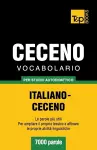 Vocabolario Italiano-Ceceno per studio autodidattico - 7000 parole cover