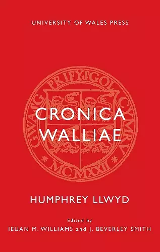 Cronica Walliae cover