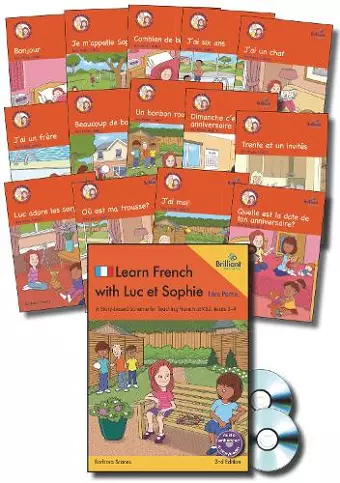 Learn French with Luc et Sophie 1ère Partie (Part 1)  Starter Pack Years 3-4 (2nd edition) cover
