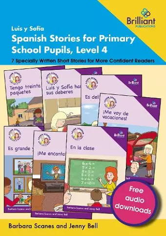 Luis y Sofía Spanish Stories for Primary School Pupils, Level 4 cover