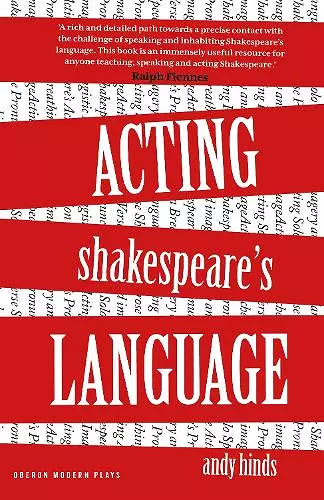 Acting Shakespeare's Language cover