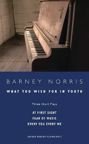 What you Wish for in Youth: Three Short Plays cover