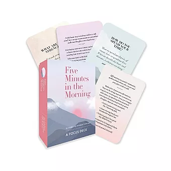 Five Minutes in the Morning: A Focus Card Deck cover
