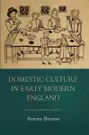 Domestic Culture in Early Modern England cover