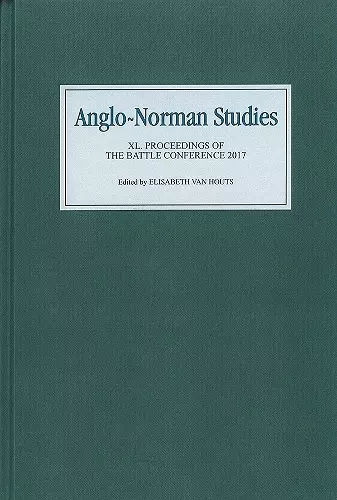 Anglo-Norman Studies XL cover