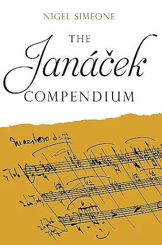 The Janácek  Compendium cover