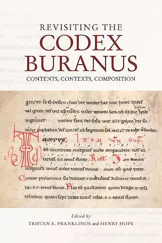 Revisiting the Codex Buranus cover