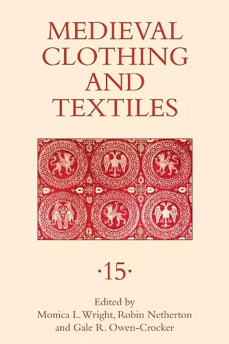 Medieval Clothing and Textiles 15 cover