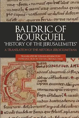 Baldric of Bourgueil: "History of the Jerusalemites" cover