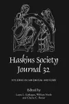 The Haskins Society Journal 32: 2020. Studies in Medieval History cover