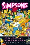 Simpsons Comics - Colossal Compendium 5 cover