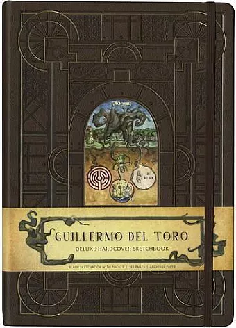 Guillermo Del Toro Deluxe Hardcover Sketchbook cover