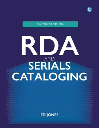 RDA and Serials Cataloging cover