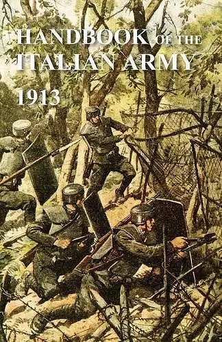 Handbook of the Italian Army 1913 cover