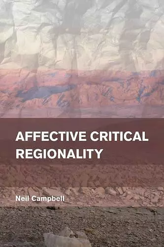 Affective Critical Regionality cover
