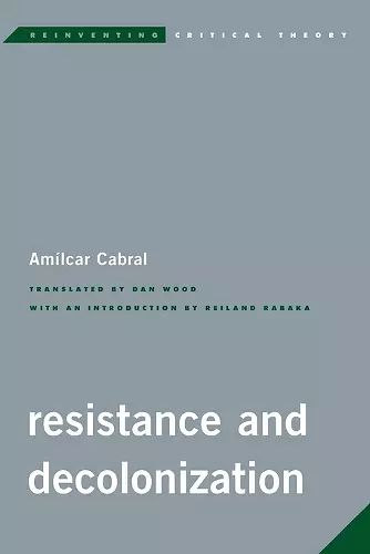 Resistance and Decolonization cover