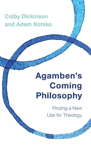 Agamben's Coming Philosophy cover