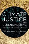 Climate Justice and Geoengineering cover
