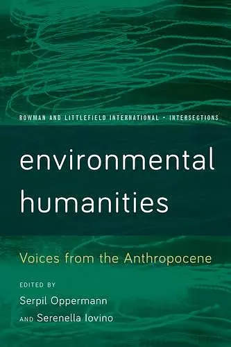 Environmental Humanities cover