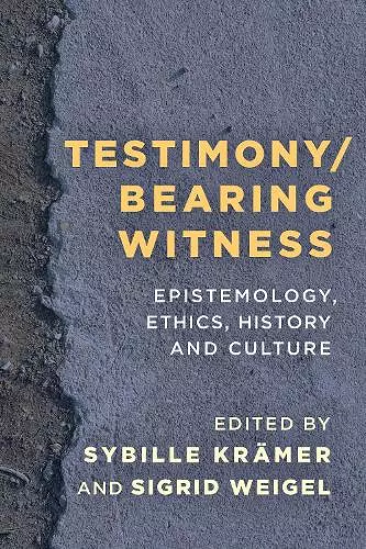 Testimony/Bearing Witness cover