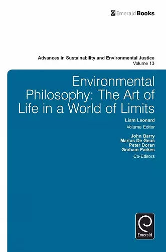 Environmental Philosophy cover