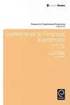Experiments in Financial Economics cover